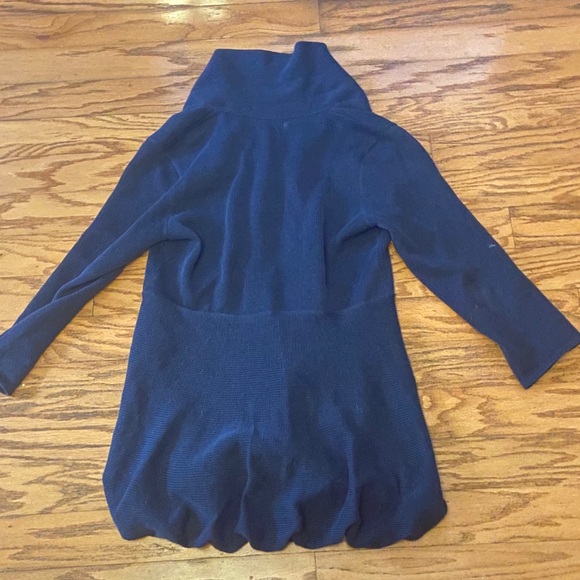 Ball of Cotton Women Purple Cardigan With Zipper L - Picture 3 of 11